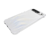 Realme 16 WANLONFENG Flexible Plastic Case with Reinforced Corners - Transparent