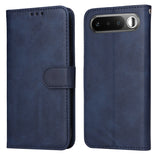 Realme 16 EIDERWOOD Faux Leather Flip Case with Strap - Blue