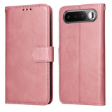 Realme 16 EIDERWOOD Faux Leather Flip Case with Strap - Pink