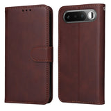 Realme 16 EIDERWOOD Faux Leather Flip Case with Strap - Brown
