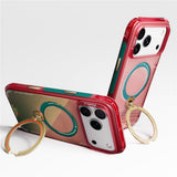 iPhone 17 Pro Max TORRAS Ostand Q3 Air Case with 360° Kickstand - MagSafe Compatible - Wave of Passion