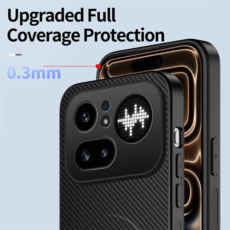 Nothing Phone (4a) Pro EIDERWOOD Hybrid Case with Kickstand - Blue