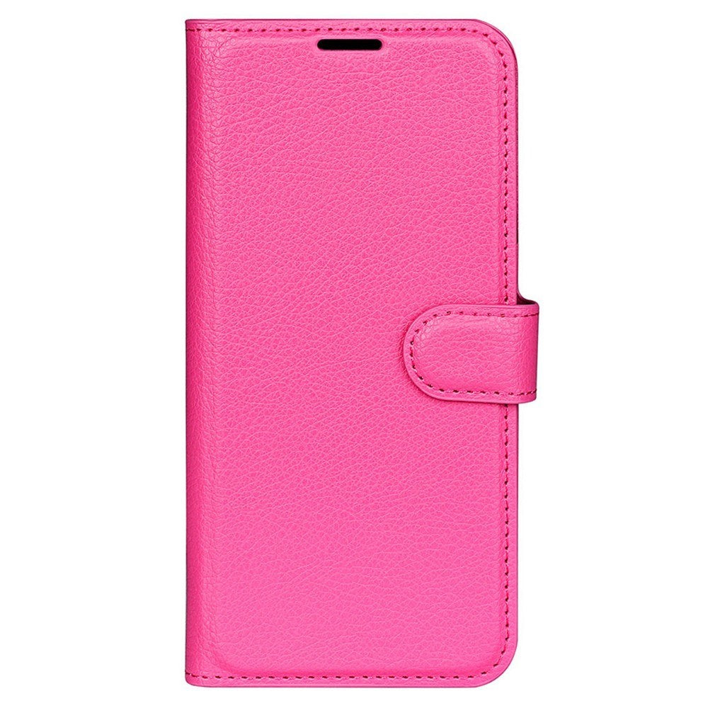 OPPO A17 EIDERWOOD Faux Leather Flip Case with Card Holder & Stand Function - Pink