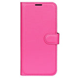 OPPO A17 EIDERWOOD Faux Leather Flip Case with Card Holder & Stand Function - Pink