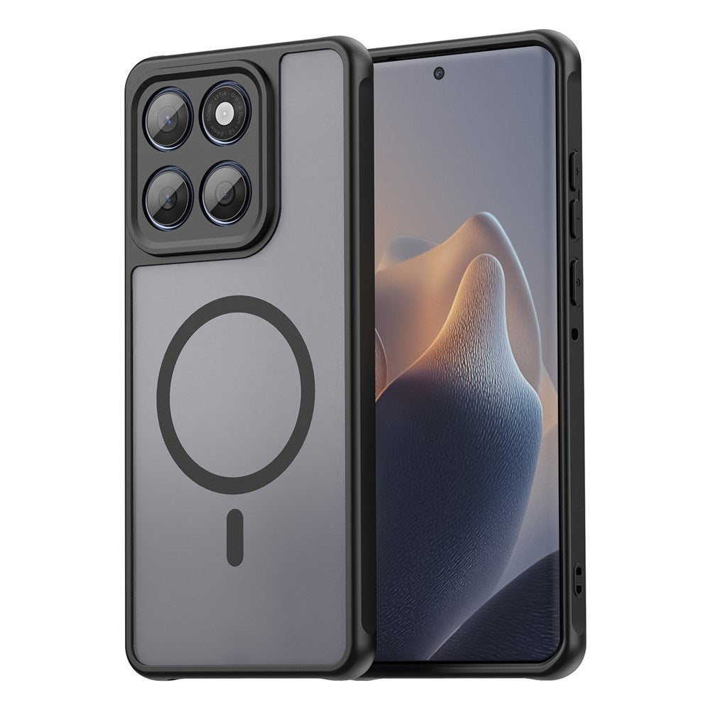 Motorola Moto G77 / G67 EIDERWOOD Hybrid Plastic Case - MagSafe Compatible - Black