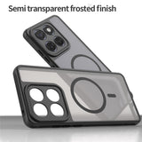 Motorola Moto G77 / G67 EIDERWOOD Hybrid Plastic Case - MagSafe Compatible - Black