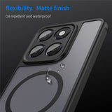 Motorola Moto G77 / G67 EIDERWOOD Hybrid Plastic Case - MagSafe Compatible - Black
