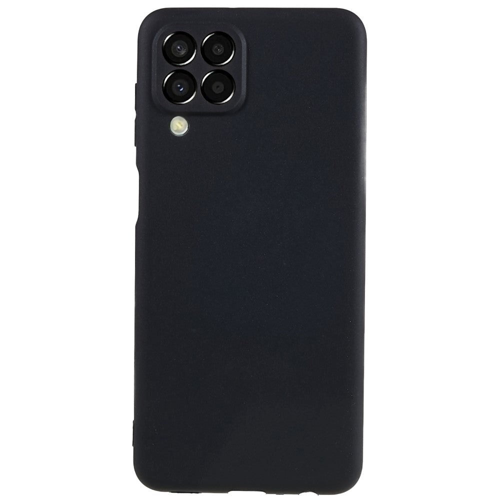 Samsung Galaxy M33 Matte Flexible TPU Plastic Case - Black