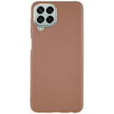 Samsung Galaxy M33 Matte Flexible TPU Plastic Case - Brown