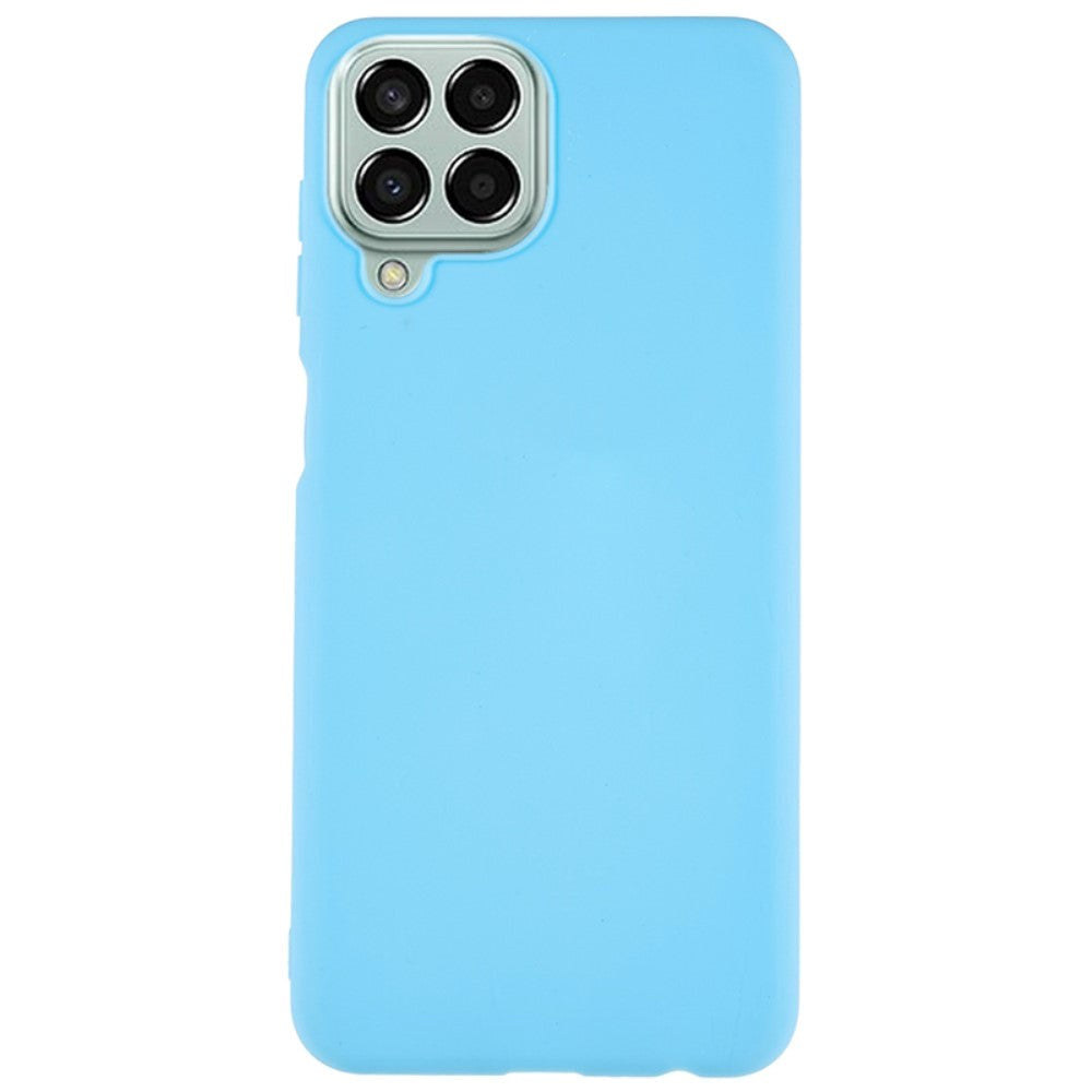 Samsung Galaxy M33 Matte Flexible TPU Plastic Case - Light Blue