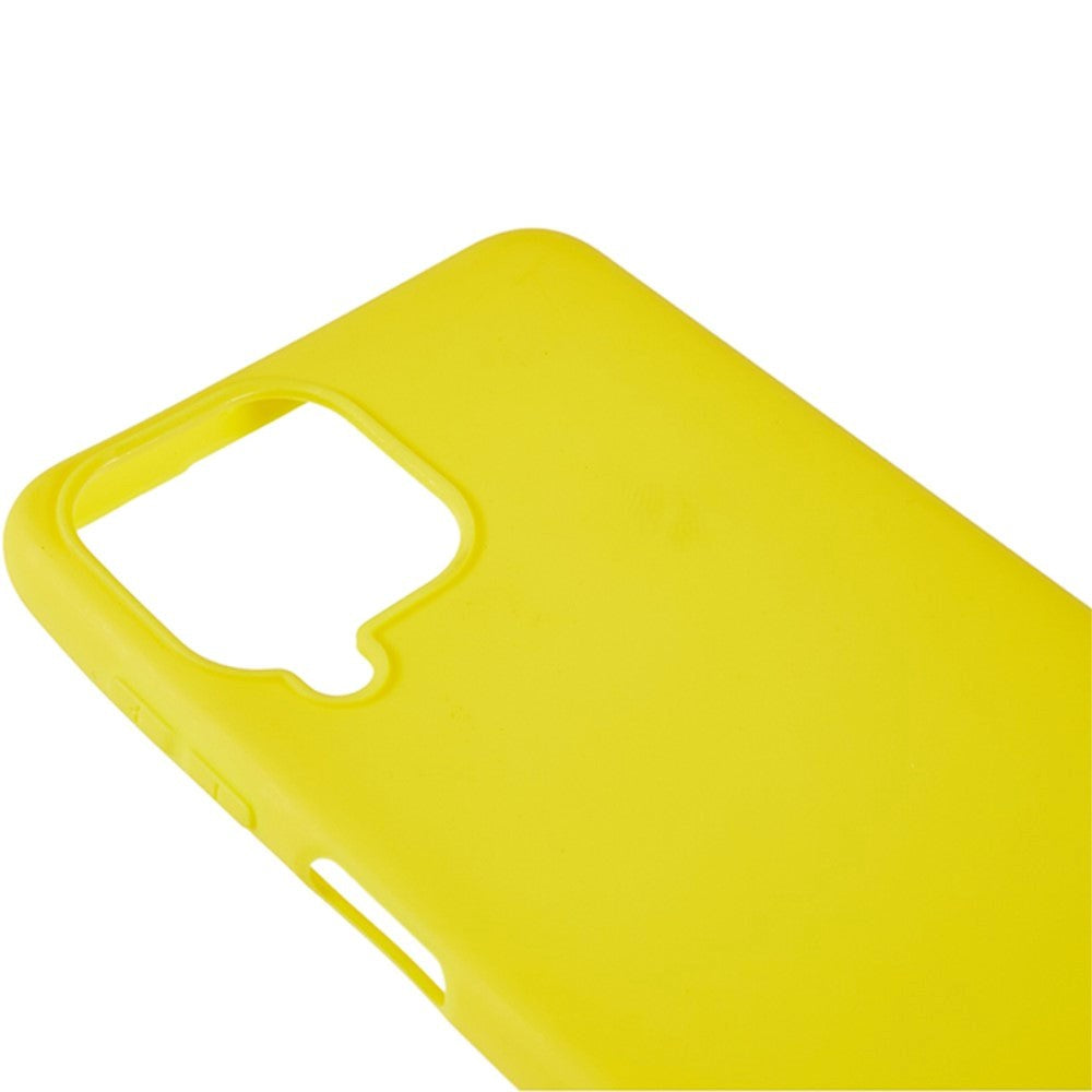 Samsung Galaxy M33 Matte Flexible TPU Plastic Case - Yellow