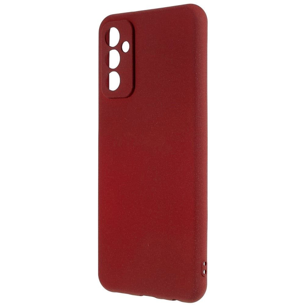 Samsung Galaxy M13 Matte Flexible Plastic Case - Winered