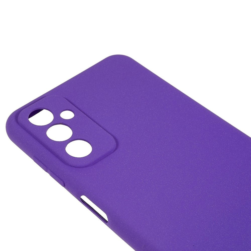 Samsung Galaxy M13 Matte Flexible Plastic Case - Purple