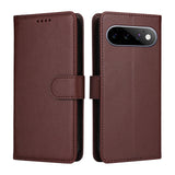 EIDERWOOD Google Pixel 11 / 11 Pro Flip Case - Card Holder & Wrist Strap - Brown