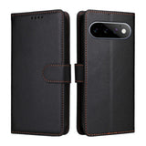 EIDERWOOD Google Pixel 11 / 11 Pro Flip Case - Card Holder & Wrist Strap - Black