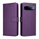 EIDERWOOD Google Pixel 11 Pro XL Flip Case - Card Holder & Wrist Strap - Purple