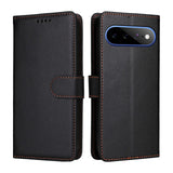 EIDERWOOD Google Pixel 11 Pro XL Flip Case - Card Holder & Wrist Strap - Black