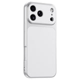 iPhone 17 Pro Max EIDERWOOD Hybrid Back Case with Faux Leather - White