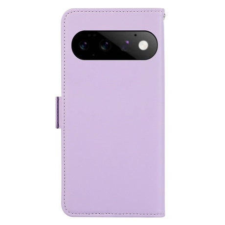 EIDERWOOD Google Pixel 11 / 11 Pro Flip Case with RFID Blocker & Card Holder - Purple
