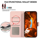 EIDERWOOD Google Pixel 11 Pro XL Flip Case with RFID Blocker & Card Holder - Pink
