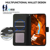 EIDERWOOD Google Pixel 11 Pro XL Flip Case with RFID Blocker & Card Holder - Black