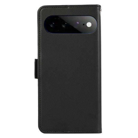 EIDERWOOD Google Pixel 11 Pro XL Flip Case with RFID Blocker & Card Holder - Black