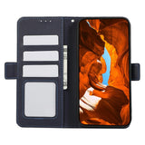 EIDERWOOD Google Pixel 11 Pro XL Flip Case with RFID Blocker & Card Holder - Dark Blue