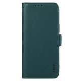 EIDERWOOD Google Pixel 11 Pro XL Flip Case with RFID Blocker & Card Holder - Dark Green