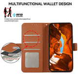 EIDERWOOD Google Pixel 11 Pro XL Flip Case with RFID Blocker & Card Holder - Brown