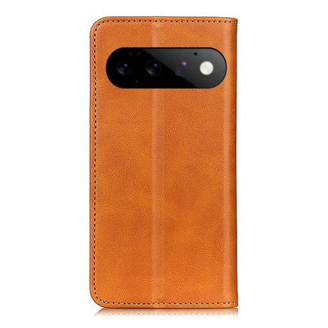 EIDERWOOD Google Pixel 11 / 11 Pro Faux Leather Flip Case - Card Holder & Stand Function - Brown
