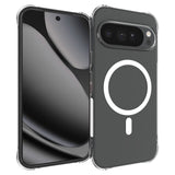 Google Pixel 11 Pro XL EIDERWOOD Flexible Plastic Case with Shock-Absorbing Corners - MagSafe Compatible - Transparent