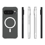 Google Pixel 11 Pro XL EIDERWOOD Flexible Plastic Case with Shock-Absorbing Corners - MagSafe Compatible - Transparent