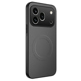 Honor 600 Pro WANLONFENG Case with Carbon Texture - MagSafe Kompatibel - Grey