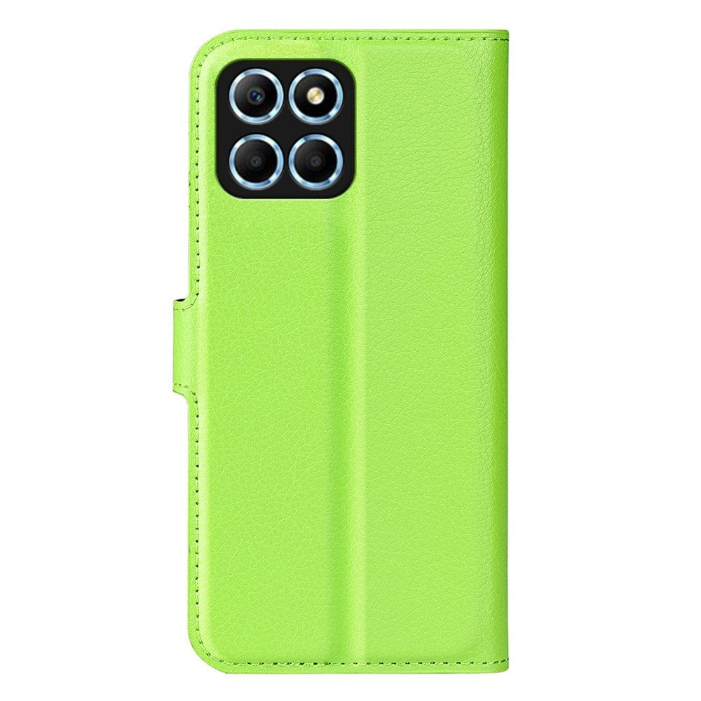 EIDERWOOD Honor X8 (5G) Faux Leather Flip Case with Cardholder & Stand Function - Green