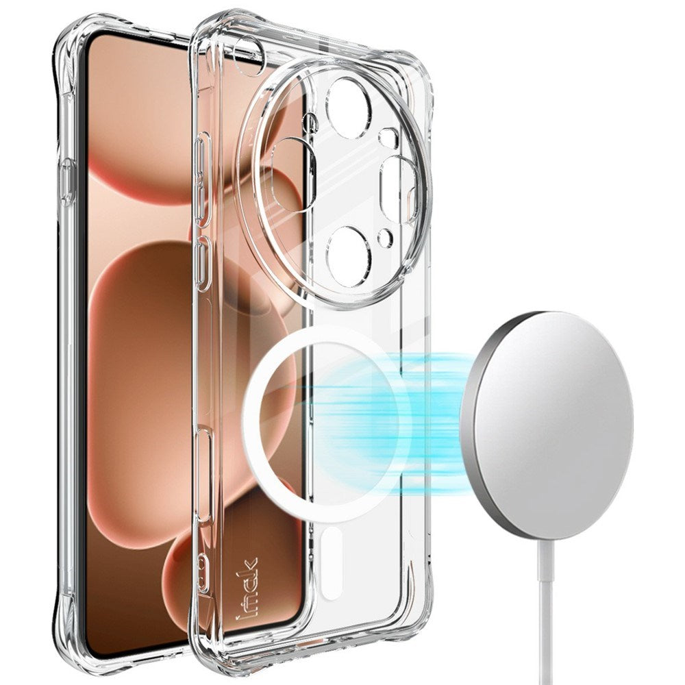 OPPO Find X9 Ultra IMAK Flexible Plastic Case - MagSafe Compatible - Transparent