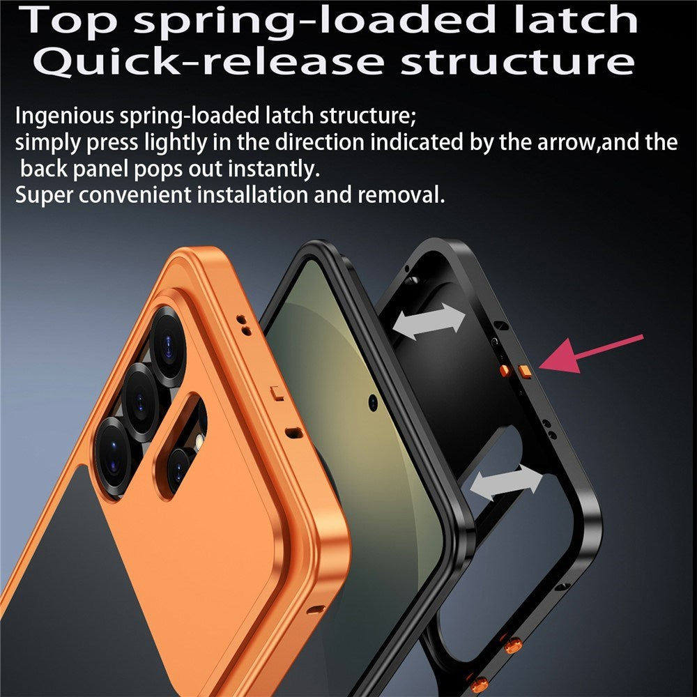 Samsung Galaxy S26 Ultra EIDERWOOD Heat Dissipating Case - Orange