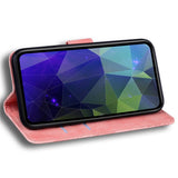 Honor 600 Lite EIDERWOOD Faux Leather Flip Case - Pink