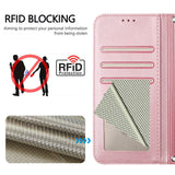 Honor 600 / 600 Pro EIDERWOOD Faux Leather Flip Case with Strap - Pink