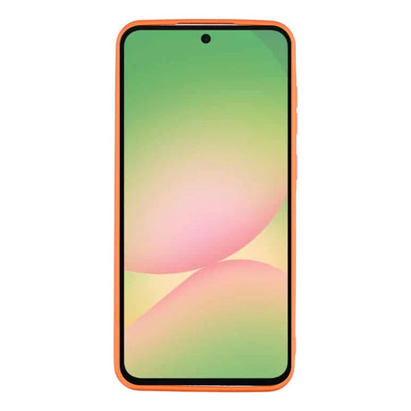 Samsung Galaxy A17 (5G) EIDERWOOD Flexible Plastic Case with Glitter - Orange