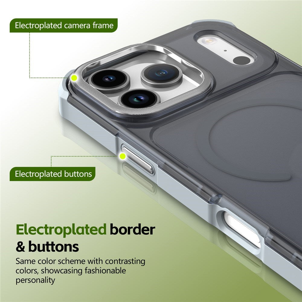 iPhone 17 Pro EIDERWOOD Matte Hybrid Plastic Case - MagSafe Compatible - Grey