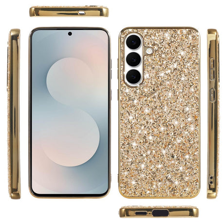 Samsung Galaxy A57 EIDERWOOD Plastic Glitter Case - Rose Gold