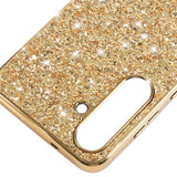 Samsung Galaxy A57 EIDERWOOD Plastic Glitter Case - Red