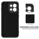 OnePlus Nord 6 EIDERWOOD Lined Silicone Case with Strap - Black
