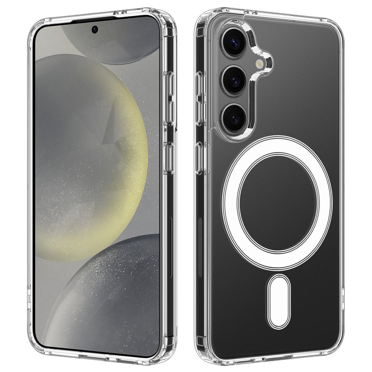 Samsung Galaxy A27 EIDERWOOD Hybrid Plastic Case - MagSafe Compatible - Transparent