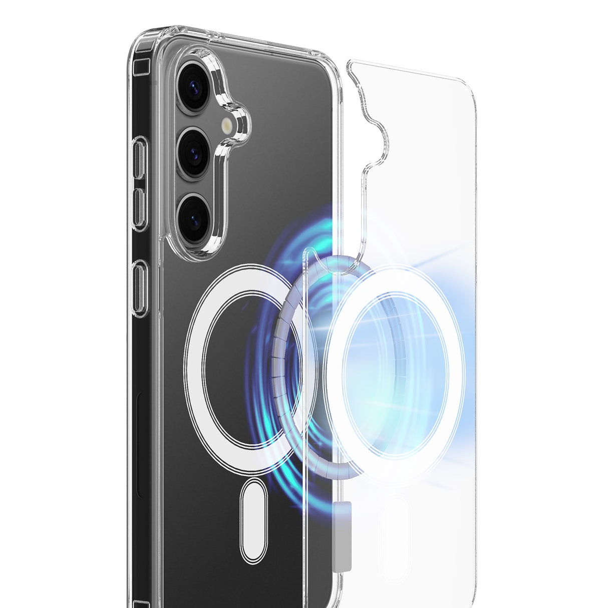 Samsung Galaxy A27 EIDERWOOD Hybrid Plastic Case - MagSafe Compatible - Transparent