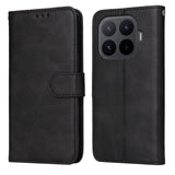 Xiaomi 17T EIDERWOOD Faux Leather Flip Case with Strap - Black
