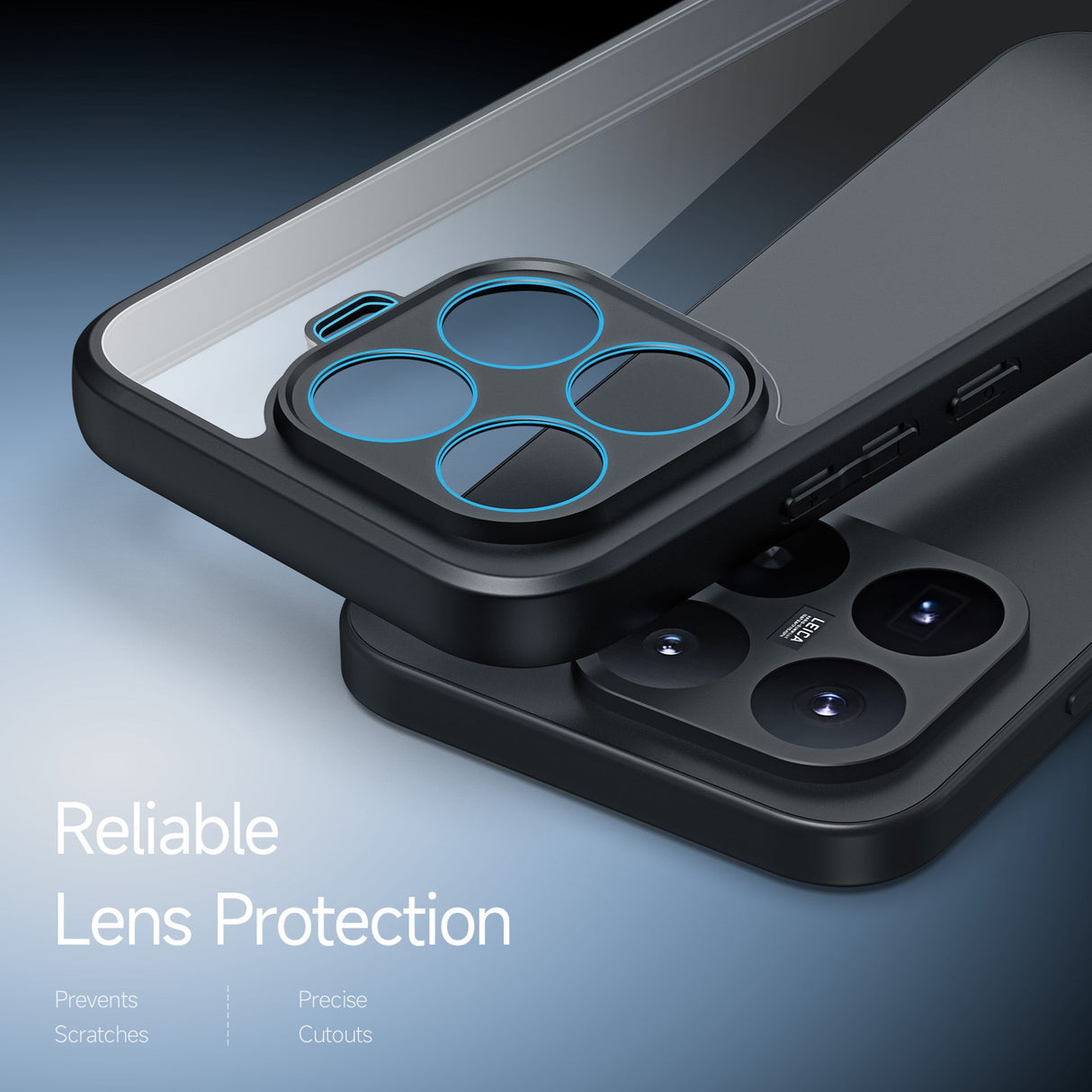 Xiaomi 17T DUX DUCIS Hybrid Case - Transparent / Black