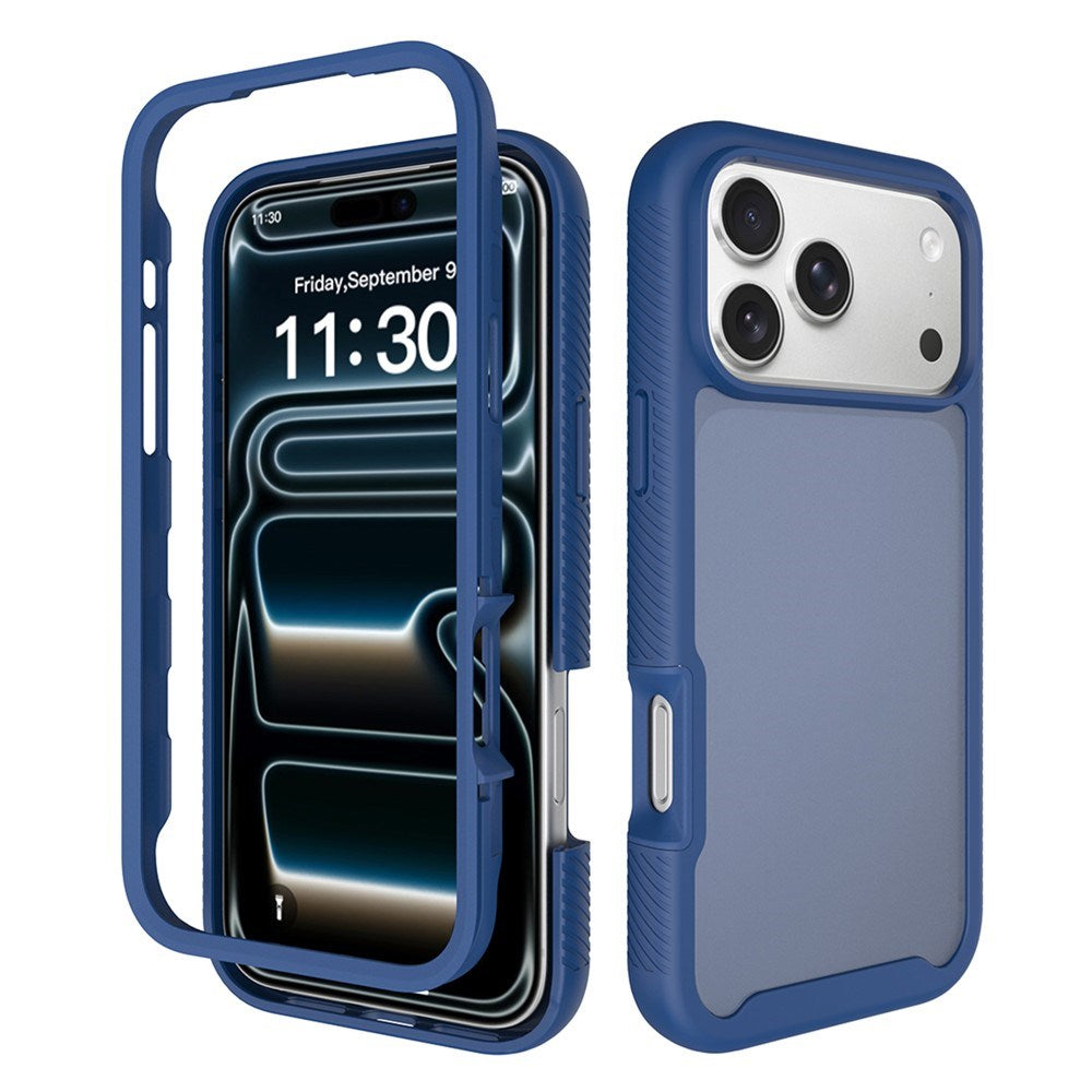 iPhone 18 Pro Max / 17 Pro Max EIDERWOOD Two-Piece Matte Hybrid Plastic Case - Blue