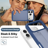 iPhone 18 Pro Max / 17 Pro Max EIDERWOOD Two-Piece Matte Hybrid Plastic Case - Blue