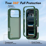 iPhone 18 Pro Max / 17 Pro Max EIDERWOOD Two-Piece Matte Hybrid Plastic Case - Green